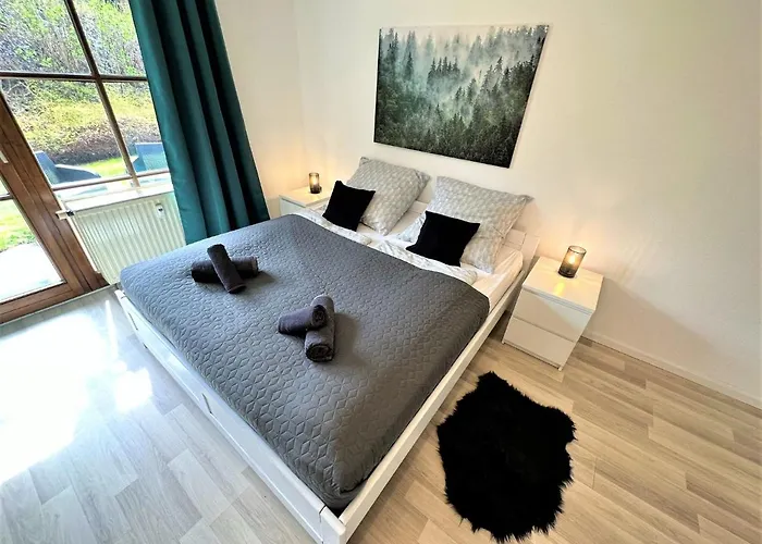 Cozy In Bavarian Forest +pool +sauna +netflix 公寓